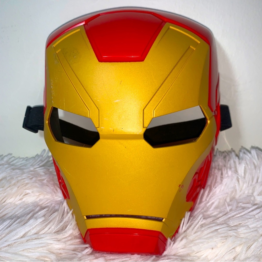 Marvel Deluxe Iron Man Mask Costume Adult Iron Man Halloween